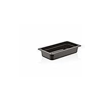 Polycarbonate Gastronorm Pan Black GN 1/3 Polycarbonate Gastronorm Pan Black GN 1/3