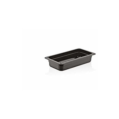 Polycarbonate Gastronorm Pan Black GN 1/3
