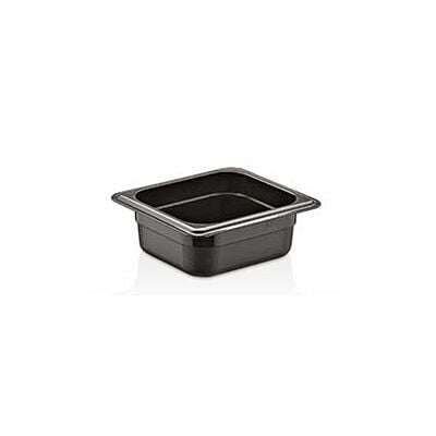 Polycarbonate Gastronorm Pan Black GN 1/6