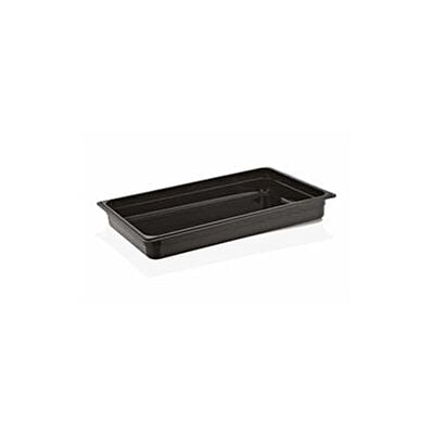 Polycarbonate Gastronorm Pan Black GN 1/1