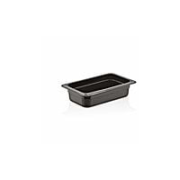 Polycarbonate Gastronorm Pan Black 1/4 Polycarbonate Gastronorm Pan Black 1/4