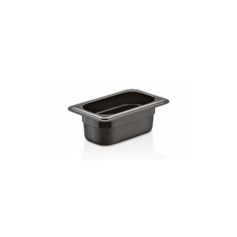 Polycarbonate Gastronorm Pan Black GN 1/9 Polycarbonate Gastronorm Pan Black GN 1/9