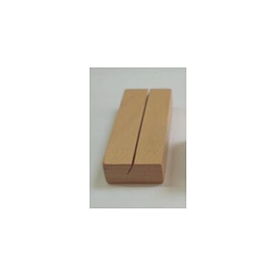 Wooden Table Top Card Holder