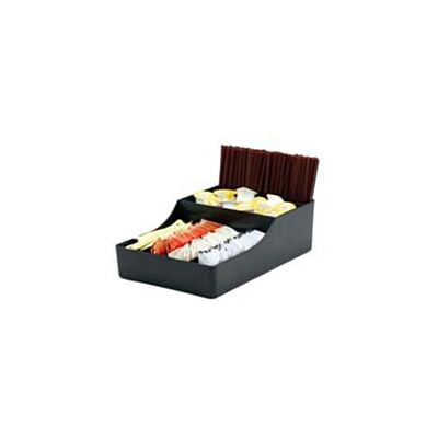 Coffee Condiment Organiser Cup Holder 9 Compartments,