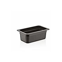 Polycarbonate Gastronorm Pan Black 1/4 Polycarbonate Gastronorm Pan Black 1/4