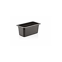 Polycarbonate Gastronorm Pan Black GN 1/3 Polycarbonate Gastronorm Pan Black GN 1/3