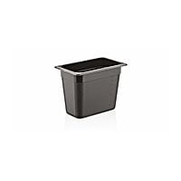 Polycarbonate Gastronorm Pan Black 1/4 Polycarbonate Gastronorm Pan Black 1/4