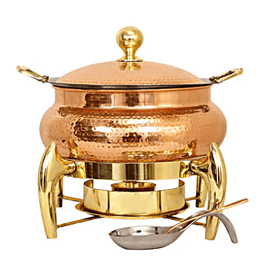 Chaffing Dish - Copper 9 Lts