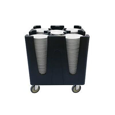 Tribeca Adjustable Dish Cart 4 Dividers