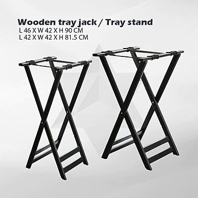 Wooden Tray Jack / Stand